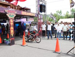 Drag Bike 2025 Resmi Dibuka, Kapolres Aceh Tengah Dorong Generasi Muda Salurkan Bakat Otomotif Secara Positif