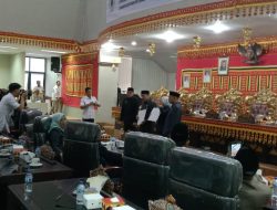 Ketua DPRD Lampung Selatan Erma Yusneli, Pimpin Rapat Paripurna Penyampaian Dua Raperda