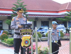 Apel Gelar Pasukan Ops Zebra Seulawah 2025, Kapolres Aceh Utara: Demi Tercipta Kamseltibcarlantas